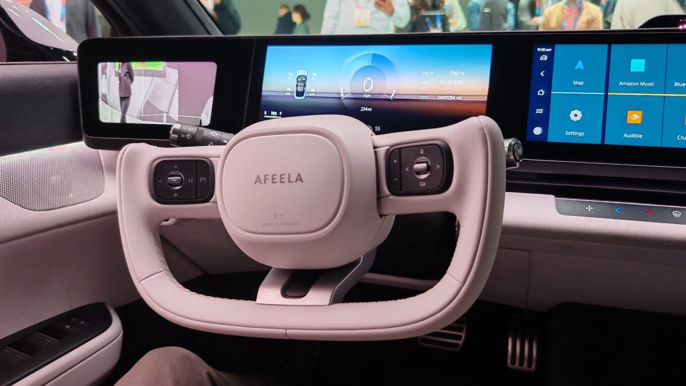 Afeela 1: A High-Tech EV Unveiled At CES 2025